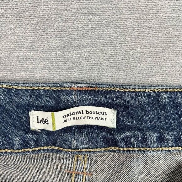 Lee Natural Bootcut Fits Just Below The Waist Denim Jeans Women’s  18W Petite - Picture 6 of 10